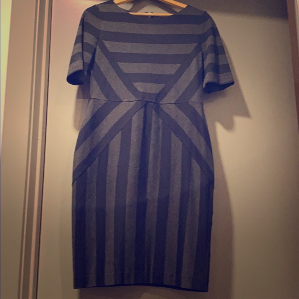 Anthropologie - Maeve Zipper Back Sheath Dress